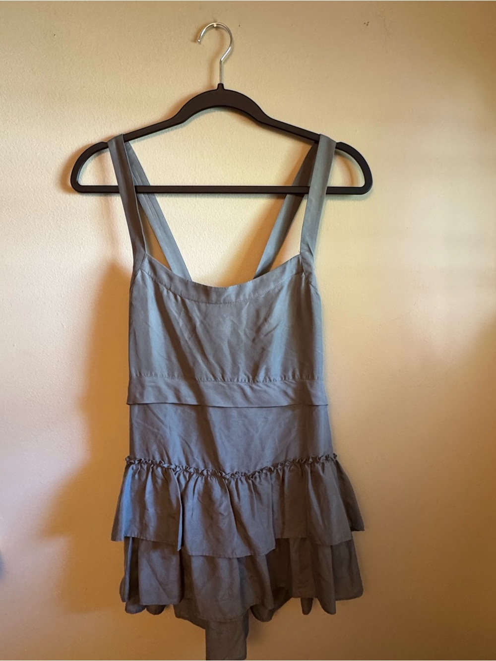 Banana Republic Olive Green Cross-Back Tank